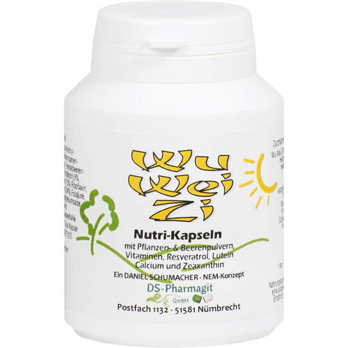 Wu-Wei-Zi Nutri-Kapseln z. Nahrungserg&auml;nzung, 120 Stk., Ds-Pharmagit GmbH