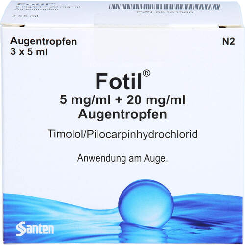 Fotil, 3x5 ml, Santen GmbH