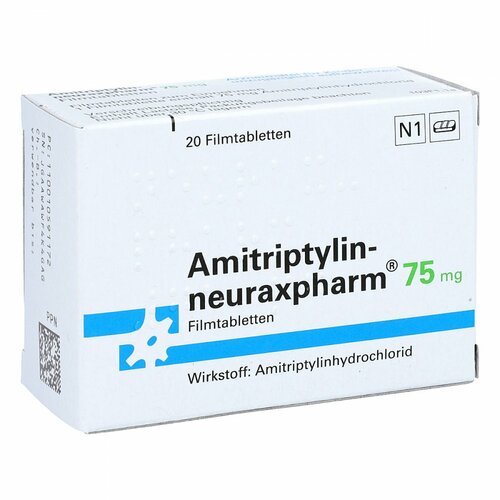 Amitriptylin-neuraxpharm 75mg, 20 Stk., neuraxpharm Arzneimittel GmbH