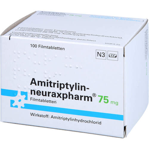 Amitriptylin-neuraxpharm 75mg, 100 ST, neuraxpharm Arzneimittel GmbH