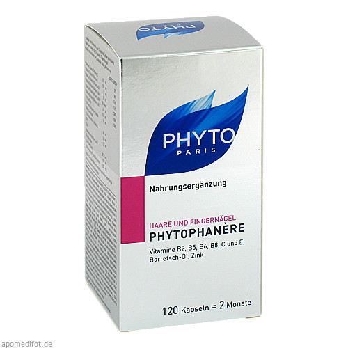 PHYTOPHANERE Nahrungsergänzung Haare+Nägel, 120 ST, Laboratoire Native Deutschland GmbH