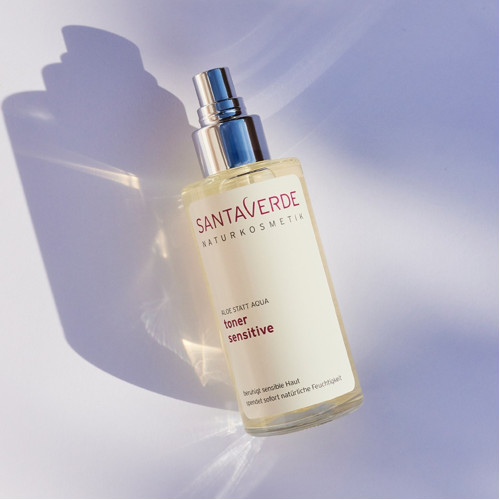 aloe vera toner sensitive, 100 ml, SANTAVERDE GmbH