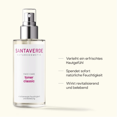 aloe vera toner classic, 100 ml, SANTAVERDE GmbH