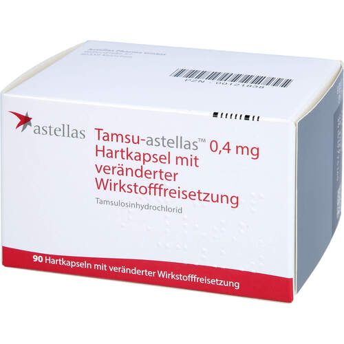 TAMSU ASTELLAS 0,4 mg Hartk.m.veränd.Wst.-Frs., 90 St, Astellas Pharma GmbH