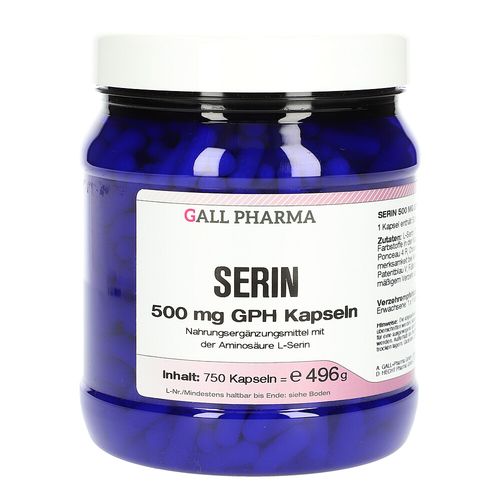 Serin 500 mg GPH Kapseln, 750 Stk., Hecht-Pharma GmbH