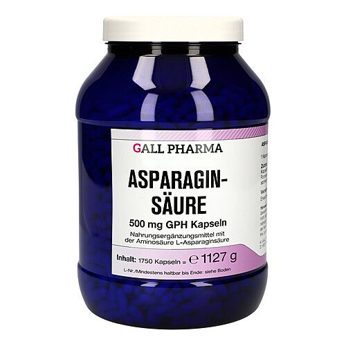Asparagins&auml;ure 500 mg GPH Kapseln, 1750 Stk., Hecht-Pharma GmbH