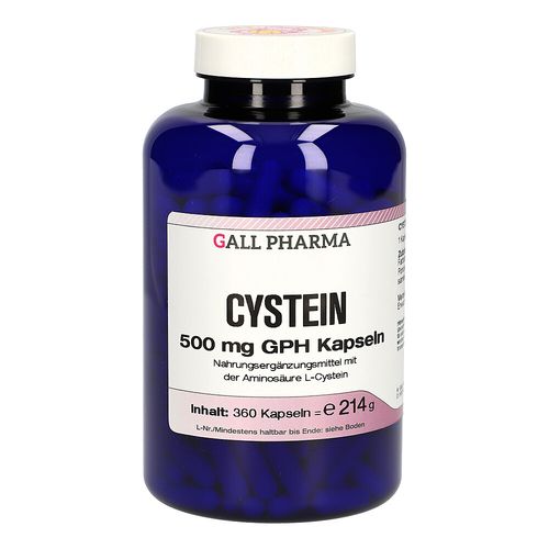 Cystein 500 mg GPH Kapseln, 360 Stk., Hecht-Pharma GmbH