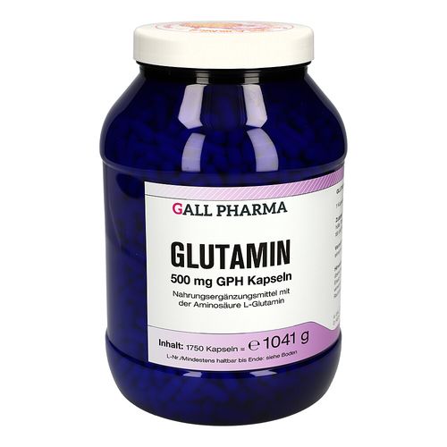Glutamin 500 mg GPH Kapseln, 1750 Stk., Hecht-Pharma GmbH