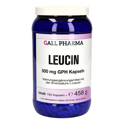 Leucin 500 mg GPH Kapseln, 750 Stk., Hecht-Pharma GmbH