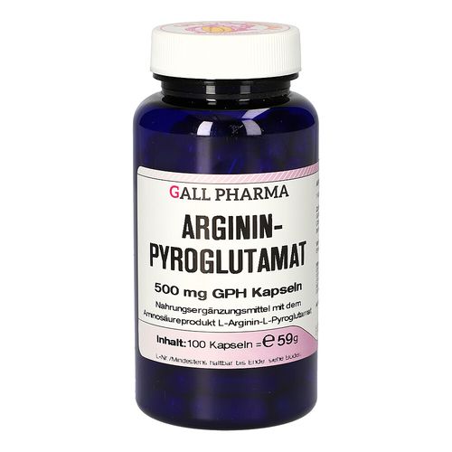 Argininpyroglutamat 500 mg GPH Kapseln, 100 Stk., Hecht-Pharma GmbH