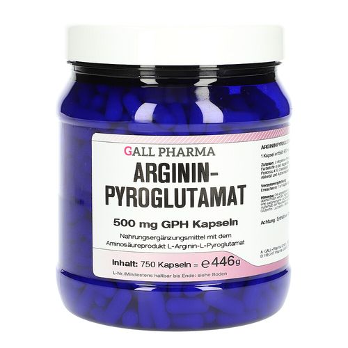 Argininpyroglutamat 500 mg GPH Kapseln, 750 Stk., Hecht-Pharma GmbH