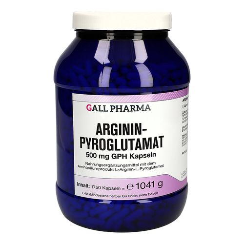 Argininpyroglutamat 500 mg GPH Kapseln, 1750 Stk., Hecht-Pharma GmbH