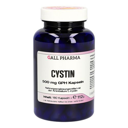 Cystin 500 mg GPH Kapseln, 180 Stk., Hecht-Pharma GmbH