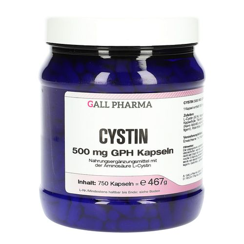 Cystin 500 mg GPH Kapseln, 750 Stk., Hecht-Pharma GmbH