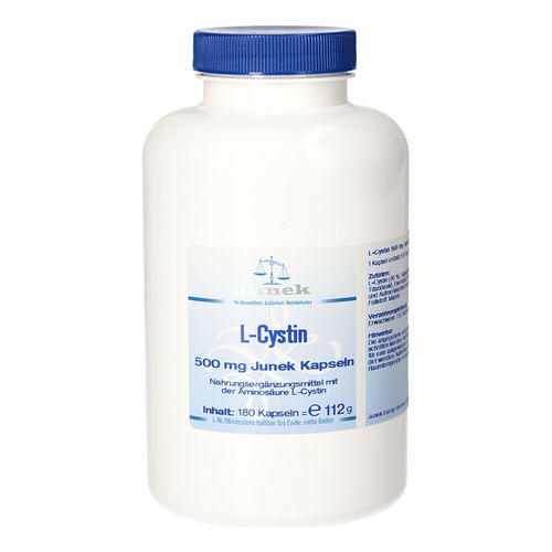 L-Cystin 500mg Junek Kapseln, 180 Stk., Bios Medical Services
