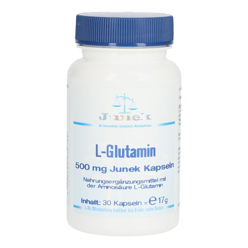 L-Glutamin 500mg Junek Kapseln, 30 Stk., Bios Medical Services