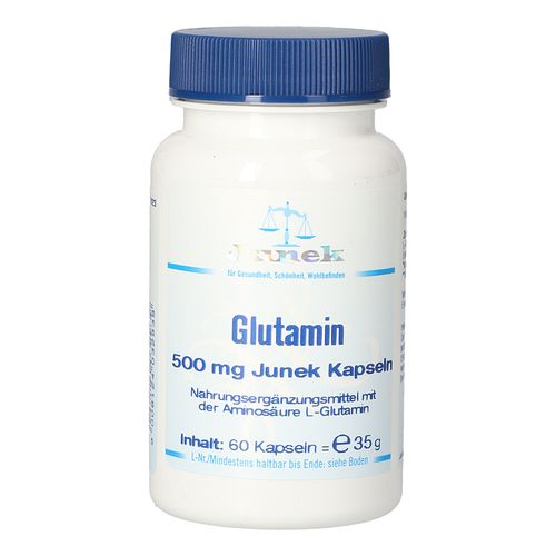 Glutamin 500mg Junek Kapseln, 60 Stk., Bios Medical Services