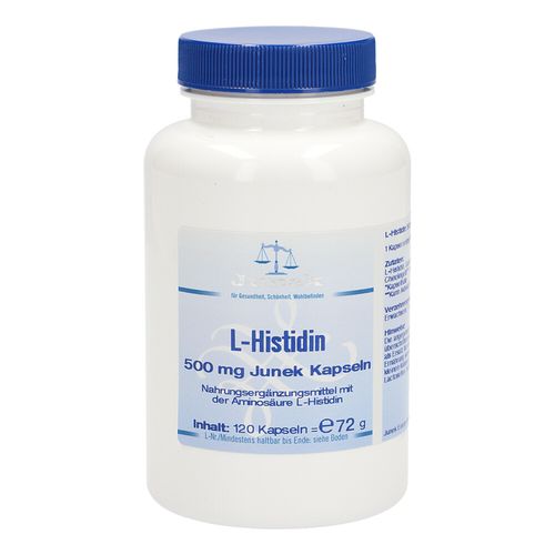 L-Histidin 500mg Junek Kapseln, 120 Stk., Bios Medical Services