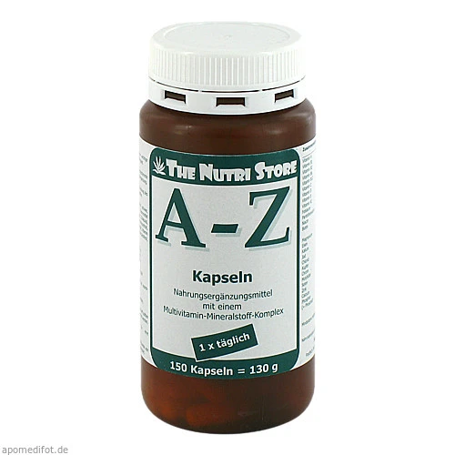 A-Z Multivitamin Mineralstoff, 150 Stk., Hirundo Products