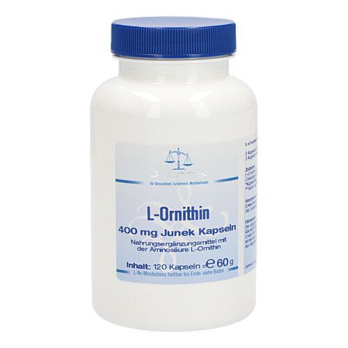 L-Ornithin 400mg Junek Kapseln, 120 Stk., Bios Medical Services