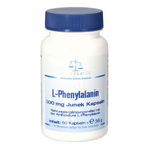 L-Phenylalanin 500mg Junek Kapseln, 60 Stk., Bios Medical Services