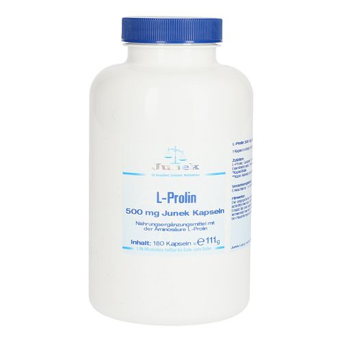 L-Prolin 500mg Junek Kapseln, 180 Stk., Bios Medical Services