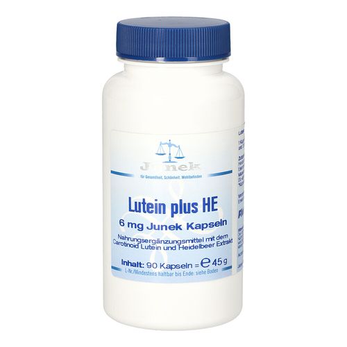 Lutein Plus HE 6mg Junek Kapseln, 90 Stk., Bios Medical Services
