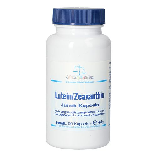 Lutein/Zeaxanthin Junek Kapseln, 90 Stk., Bios Medical Services