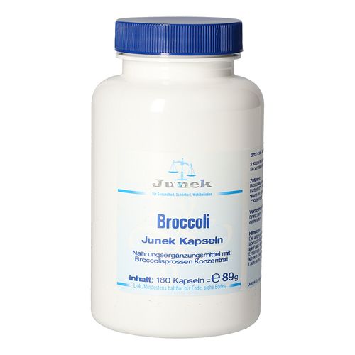 Broccoli Junek Kapseln, 180 Stk., Bios Medical Services