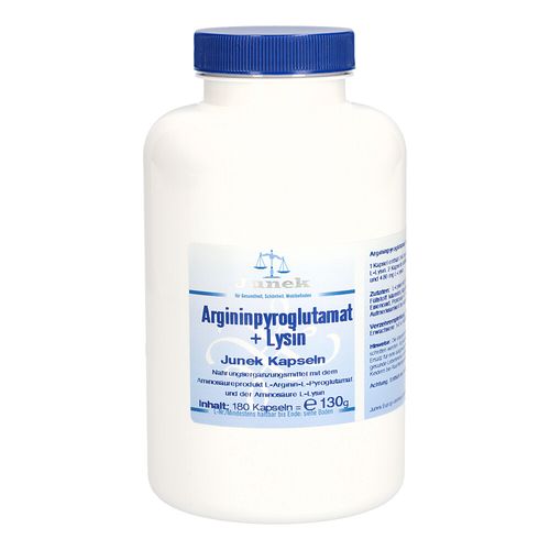 Argininpyroglutamat + Lysin Junek Kapseln, 180 Stk., Bios Medical Services
