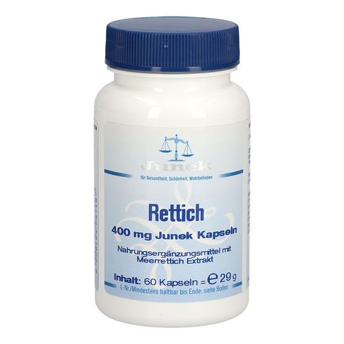 Rettich 400mg Junek Kapseln, 60 Stk., Bios Medical Services