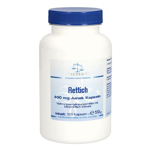 Rettich 400mg Junek Kapseln, 120 Stk., Bios Medical Services