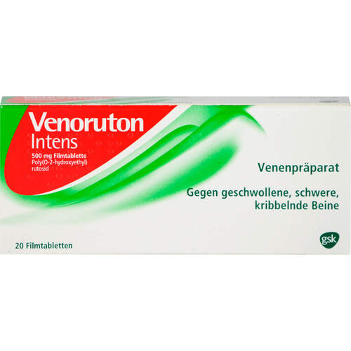 VENORUTON intens Filmtabletten, 20 Stk., EMRA-MED Arzneimittel GmbH