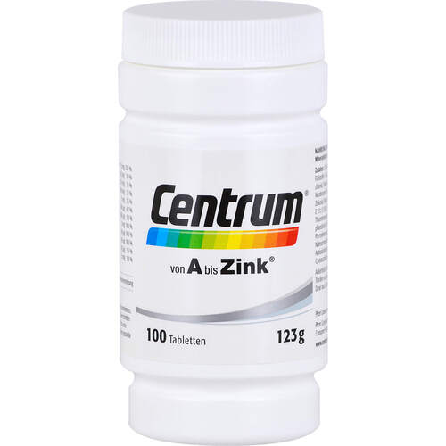CENTRUM A-Zink+FloraGlo Lutein Caplette, 100 Stk., Pfizer Consumer Healthcare GmbH
