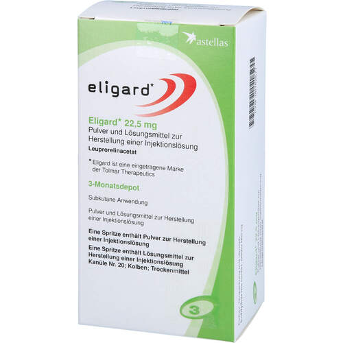 Eligard 22.5mg Plv.u.Lsm.z.H.e.Injektionslsg., 1 Stk., kohlpharma GmbH