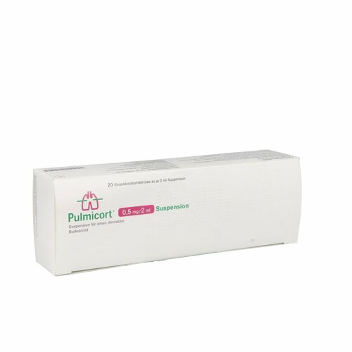Pulmicort 0.5 mg/2 ml Suspension z. Inhalat. B, 20x2 ml, Docpharm GmbH