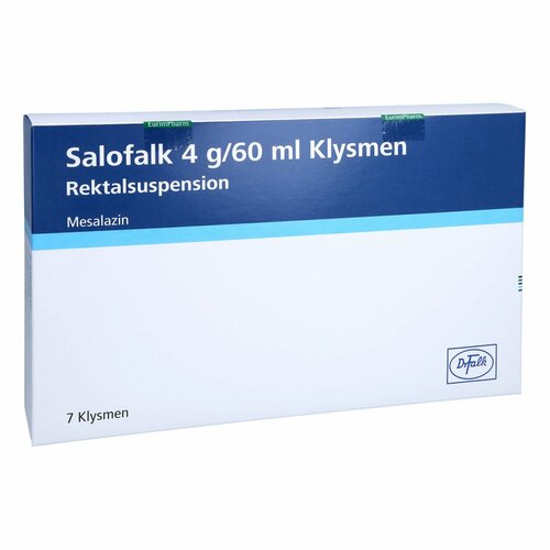 Salofalk 4g/60ml Klysmen, 7 Stk., Eurimpharm Arzneimittel GmbH