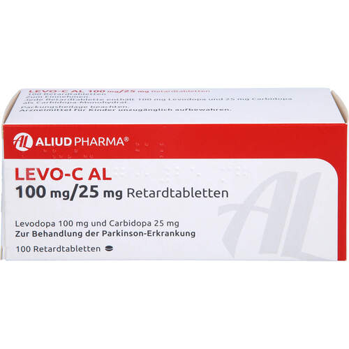 Levo-C AL 100mg/25mg Retardtabletten, 100 ST, Aliud Pharma GmbH