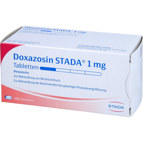 Doxazosin STADA 1mg Tabletten, 100 ST, STADAPHARM GmbH