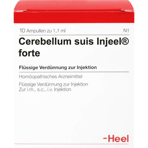 CEREBELLUM SUIS Injeel forte Ampullen, 10 Stk., Biologische Heilmittel Heel GmbH CEREBELLUM SUIS Injeel forte Ampullen, 10 Stk., Biologische Heilmittel Heel GmbH