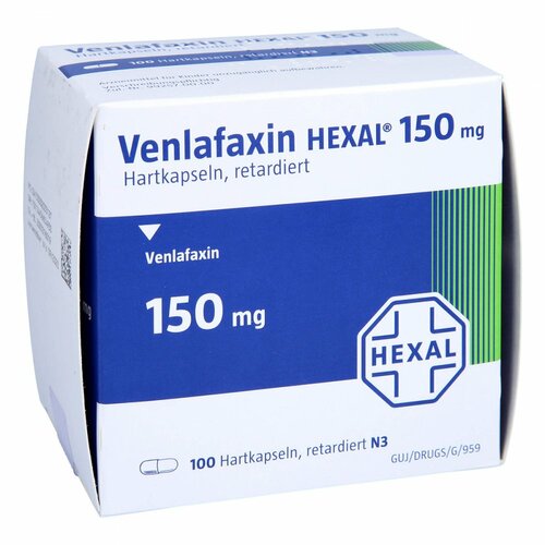 Venlafaxin-HEXAL 150 mg Retardkapseln, 100 Stk., HEXAL AG