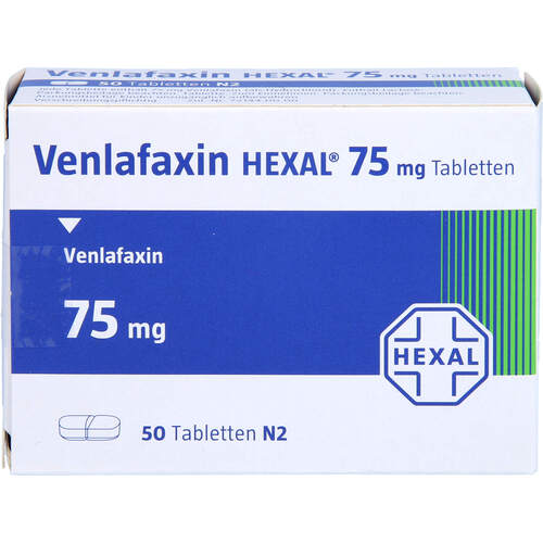 Venlafaxin-HEXAL 75 mg Tabletten, 50 Stk., HEXAL AG