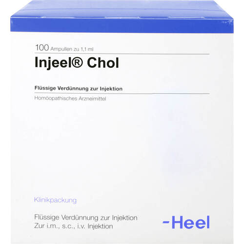 INJEEL Chol Ampullen, 100 Stk., Biologische Heilmittel Heel GmbH