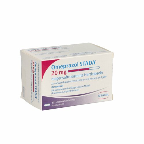 Omeprazol STADA 20mg magensaftresistente Hartkaps., 30 ST, STADAPHARM GmbH