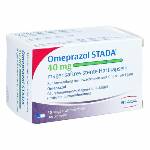 Omeprazol STADA 40mg magensaftresistente Hartkaps., 30 Stk., STADAPHARM GmbH