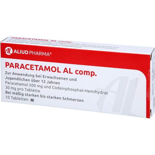 Paracetamol AL comp., 10 st, Aliud Pharma GmbH