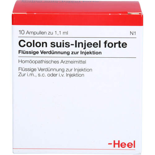 COLON SUIS INJ FORTE ORG, 10 ST, Biologische Heilmittel Heel GmbH