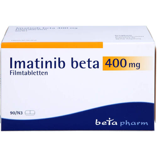 Imatinib beta 400 mg Filmtabletten, 90 ST, betapharm Arzneimittel GmbH