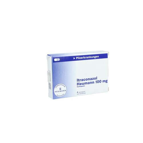 Itraconazol Heumann 100mg Hartkapseln, 4 Stk., Heumann Pharma GmbH & Co. Generica KG