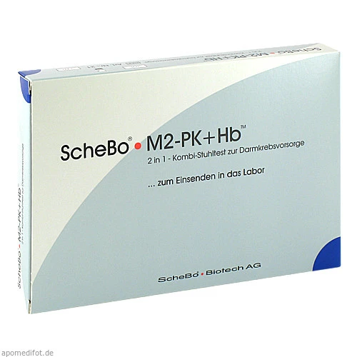 ScheBo M2-PK + Hb (2in1 Kombi-Darmkrebsvorsorge), 1 Pck., Schebo Biotech AG